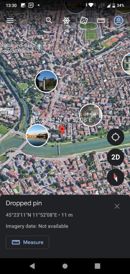 Vicino Al Prato Della Valle Intero Appartamento Parcheggio Facile Di Fronte Padova Eksteriør billede