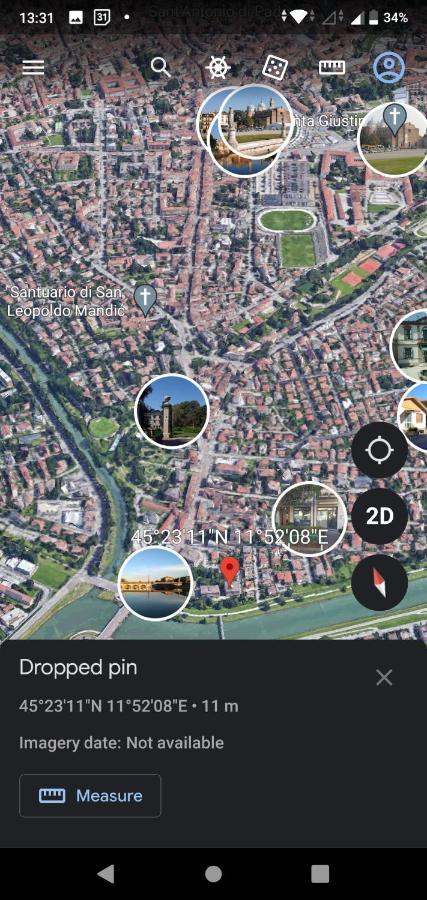 Vicino Al Prato Della Valle Intero Appartamento Parcheggio Facile Di Fronte Padova Eksteriør billede